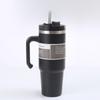 Large Capacity 30oz Car Cup Stainless Steel Thermos Cup Cold Insulation Ice Cup Car with Handle Straw Cup Wholesale