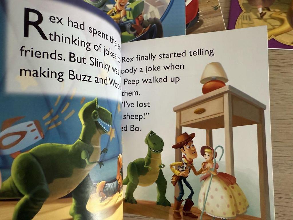 [Б/У] Дисней Английский Набор Книжек с Картинками из 6 Книг