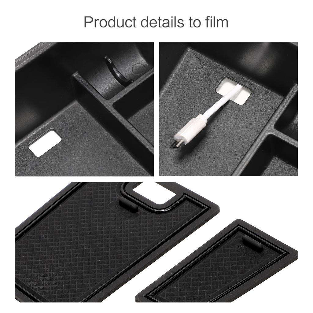 For Kia Niro SG2 2025 2025 Car Central Armrest Storage Box Center Console Tray Organizer Accessories