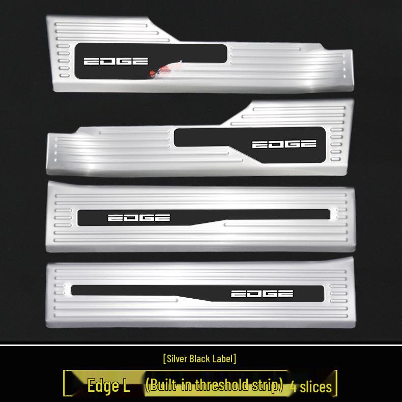 2023-2025 Ford Edge L: Door Sill Strips, Welcome Pedals, Stainless Steel Trunk Protector, Decorative Stickers