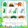 Luxury Little Dinosaur Cake Decorations Dinosaur Cupcake Topper Green Rex Three Dino Cake Toppers for Birthday Baby Shower Party