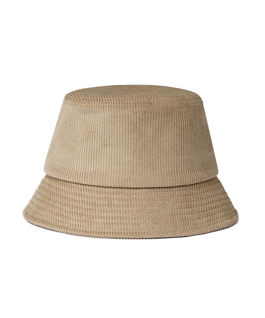 MUSINSA STANDARD Oversized Corduroy Bucket Hat [Beige]