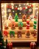 14pcs Wholesale Resin 3D Christmas Tree Gift Snowman DIY Accessories for Keychain Dollhouse Decor Miniature Craft