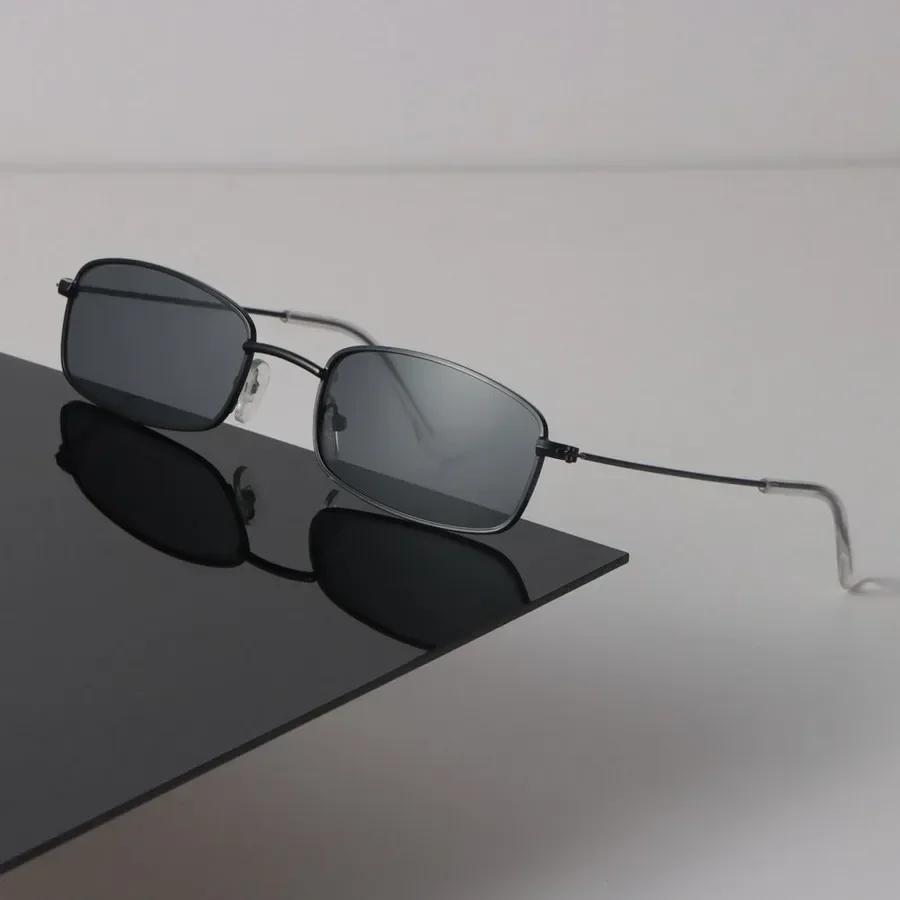 Квадратные Солнцезащитные Очки Женские Мужские Винтажные Стильные Зеркальные Минималистичные Линзы Солнцезащитные Очки Женские Мужские Крутые Личность