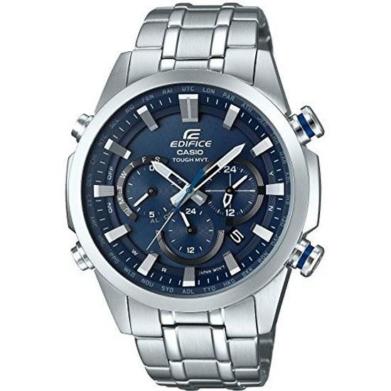 Наручные часы Casio Edifice Radio Solar EQW-T630JD-2AJF серебристого цвета