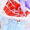 Красивая ручная плетеная корзина для хранения цветов из искусственного ротанга, 7 цветов, корзины для хранения, корзина для покупок