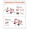 SucceBuy Motorcycle Stand Lift 850lbs Front Rear Combo Stand Lift Front Wheel Dual-Fork Stand Rear U+L Fork Swingarm Spool Stand