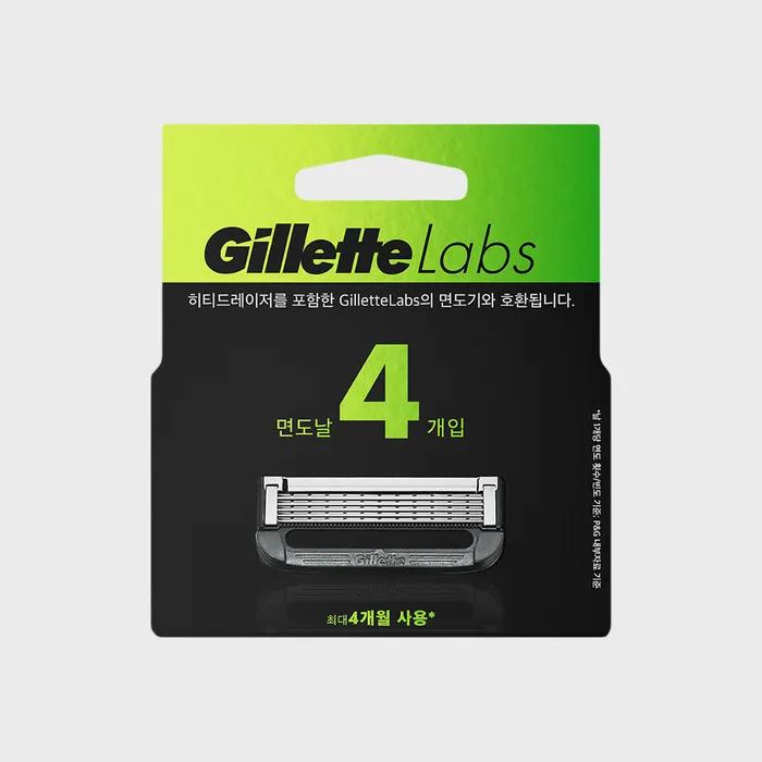 Gillette Labs Deep Cleansing Bar Razor Blades 4 Pack