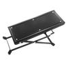 Guitar Foot Stool 4 Position Height Adjustable Foldable Guitar Pedal Guitar Rest Step Footstool Black for Classical Guitar Player