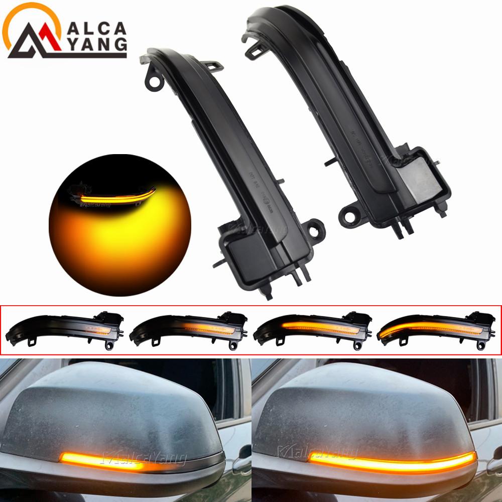 LED Dynamic Turn Signal Light Side Mirror Sequential Lamp For BMW 1 2 3 4 Series F20 F21 F22 F23 F30 F31 F32 F33 F34 X1 E84 i3
