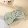 Breathable Mesh Fabric Headband Newborn Headwrap with Cute Bowknot Design Comfortable Baby Hair Accessories