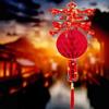 3pcs Long Tassel Chun Character Lantern Pendant Honeycomb New Year Door Hanging Ornaments  Chinatown