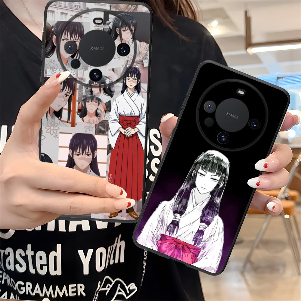 JJK Utahime Iori Матовый ТПУ Чехол для Мобильного Телефона для Huawei Mate 60 50 40 30 20 10 Pro Plus Lite E 5G Цветной Печатный Чехол