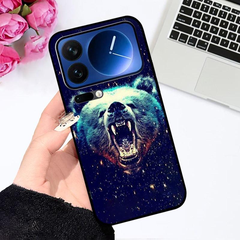 Силиконовый чехол для Xiaomi 17Pro/17 Pro Max, противоударная задняя крышка телефона, милые расписные Fundas для Xiaomi17 Pro Max, мягкий ТПУ корпус