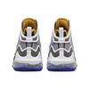 Nike Мужские кроссовки LeBron 19 Черно-бело-фиолетово-золотые CZ0203-002