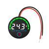 Mini Smart Battery Monitor Round Battery Tester Professional Battery Voltmeter