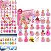 Whimsical Rubber Duck Blind Box For Kids Exciting Christmas Countdown Toy Gift Collection
