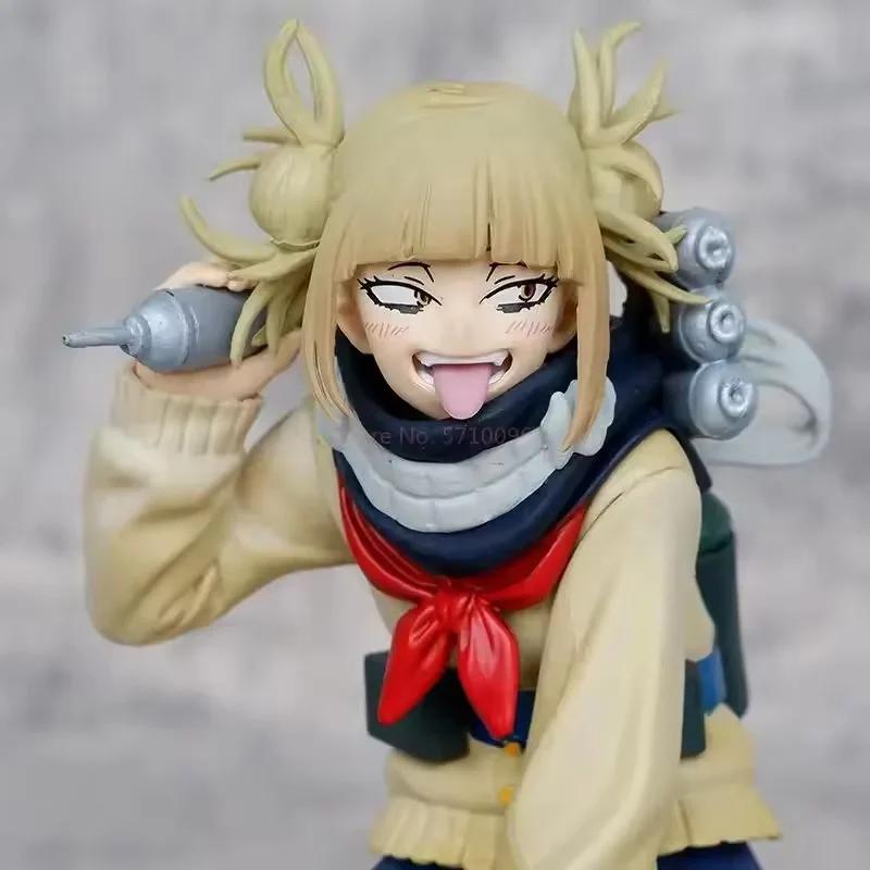 17 см Моя геройская академия Boku No Hero Academia Химико Тога Фигурка Действия ПВХ Коллекционная Модель Деку Боец Аниме Фигурка JK