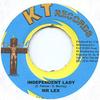 7-дюймовая запись MR. LEXX - Независимая леди  НИКТО KT Records Ямайка Регги, Ска и Даб Б/У