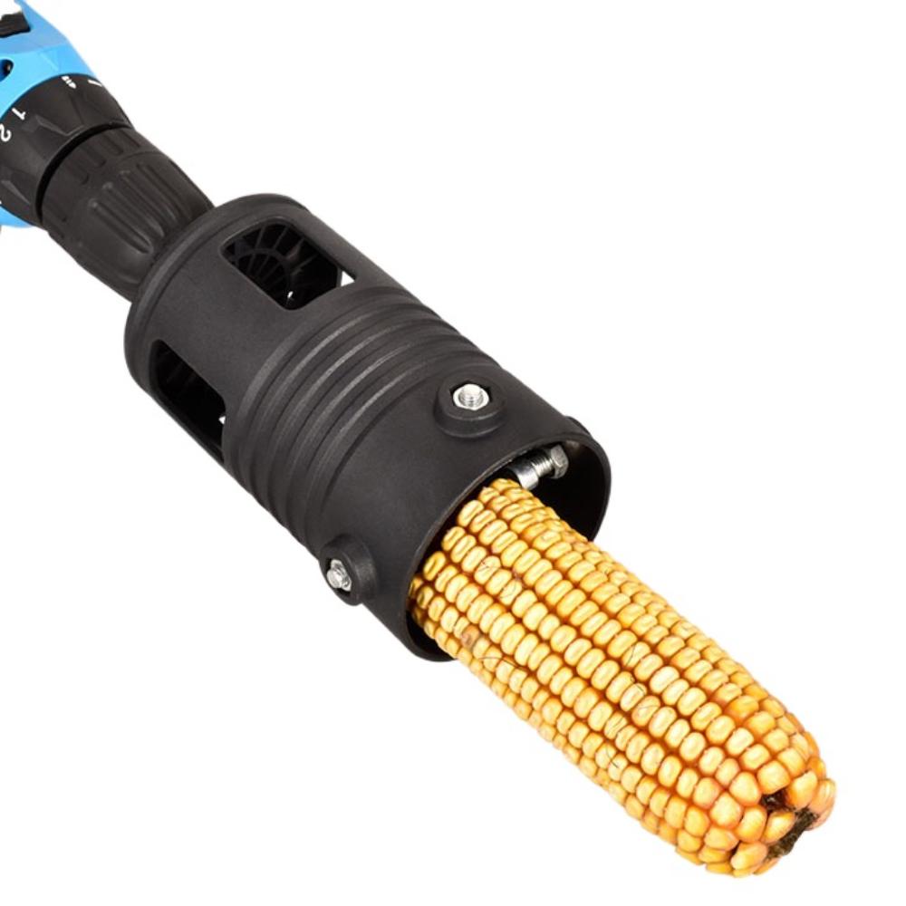 Convenient Corn Thresher Automatic Dry Corn Stripper Home Use Corn Sheller  Electric Drill