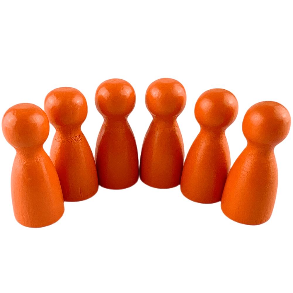 12 цветных деревянных пешек для настольных игр для шахматной игры