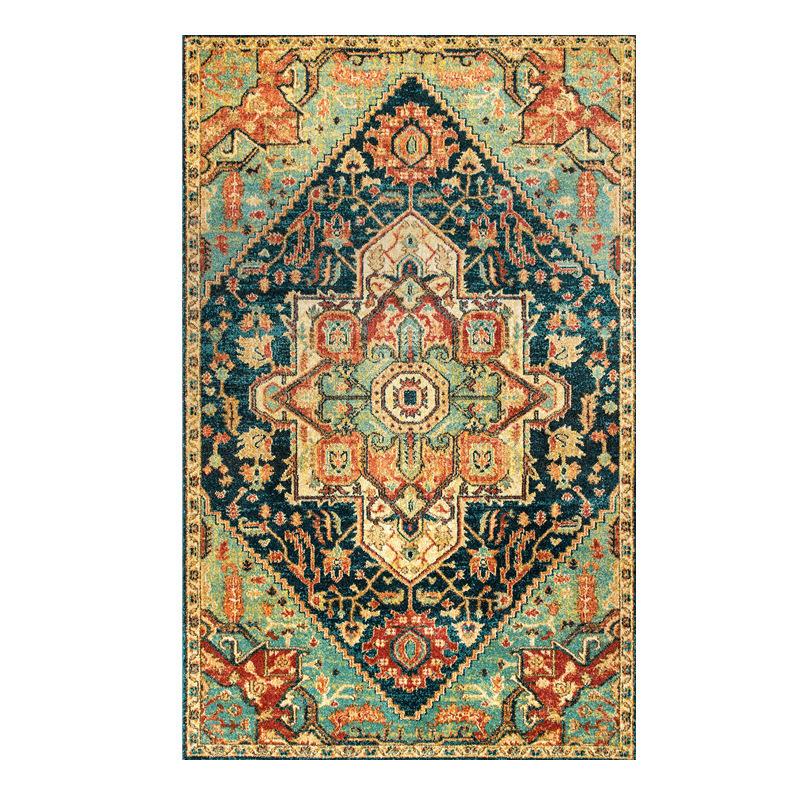 Persian Crystal Velvet Living Room Carpet American Retro Ethnic Style Carpet Hotel Bed And Breakfast Full Of Carpet