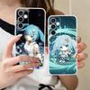 Игровой чехол GI Faruzan Clear для мобильного телефона Samsung Galaxy S25 S24 S23 S22 S21Plus FE Ultra Цветная накладка