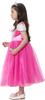 MISOAMISO Kids Princess Dress and Accessory Birthday Gift Set, Halloween, Christmas, (Pink, 120)
