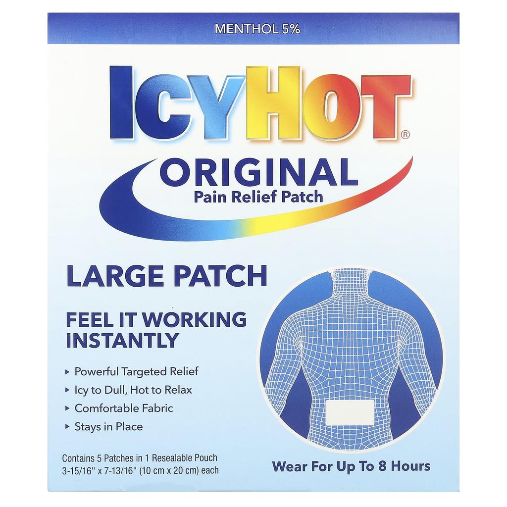 Original Pain Relief Patches, Large, Pack of 5