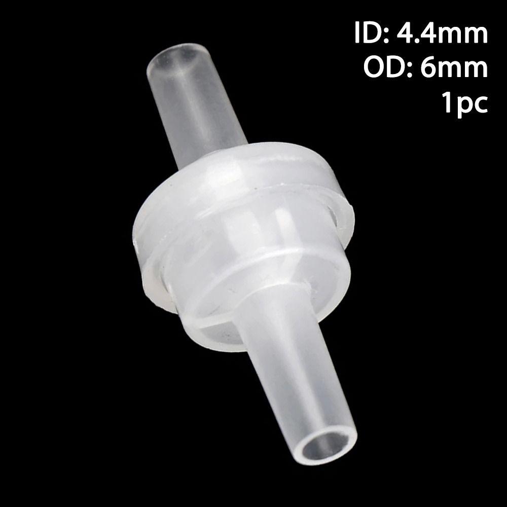 1/5Pcs Pagoda Inline One-Way Valve One Way Non-Return Fluid Stopper New Plastic Check Valve