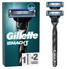 Gillette Mach3 Men' Razor + 2 Replacement Blades