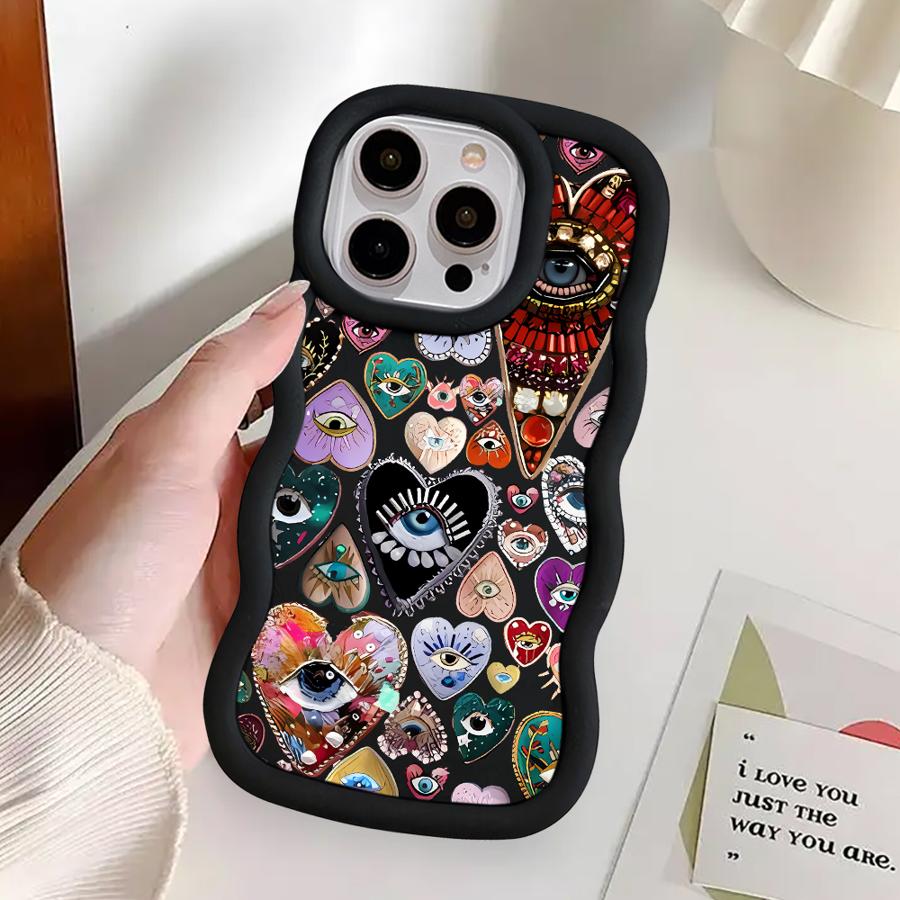 Чехол-бампер с рисунком «Личность Любовь» для iPhone 8 XR 13 16 Pro Max 14 12 17 Air 11 15 Plus