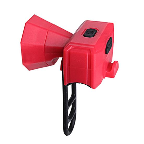 Электрический велосипедный гудок Водонепроницаемый Заряжаемый через Type-C 120 дБ Громкий звук МТБ Дорожный Горный велосипед Руль Звонок-сигнал Велосипедные аксессуары