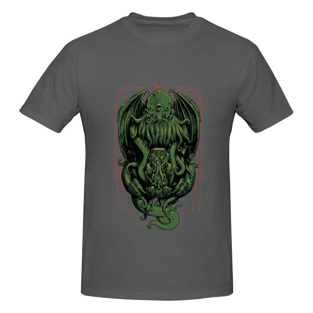 The Great Old One Retro Hong Kong Style Tshirt Minimalist Street Style Durable Basic Tee