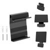 Metal Phone Wall Bracket Support Space Saving Design Wide Compatibility Up To 22mm Devices for Kitchen Bathroom Office