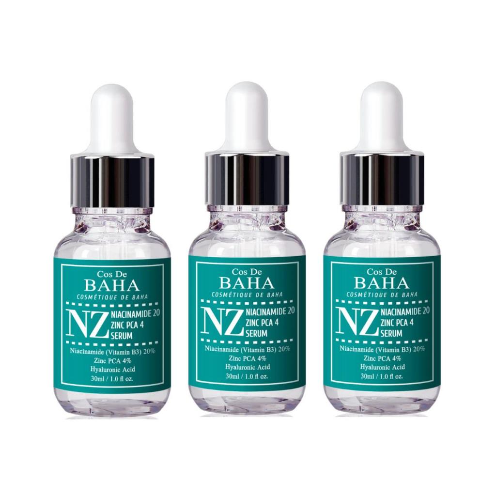 [Cos De BAHA] NZ Niacinamide 20 Zinc PCA 4 Serum 30ml - Pore & Sebum Care