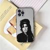 Чехол для телефона Amy Winehouse для iPhone 16,15,14,13,12,11,Pro,X,XS,Max,XR,Plus,Mini Мягкий черный чехол