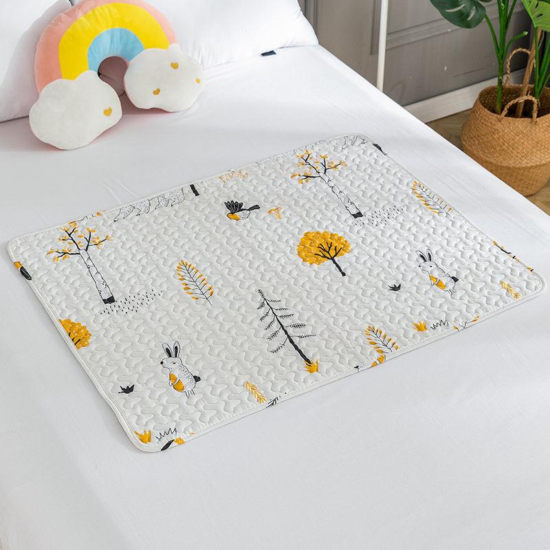 Коврики для тети из чистого хлопка, лунный коврик для физиотенез, водостойкий коврик для мытья в воде, коврик для детской мочи, герметичный поддельный коврик 50*70 см/70*100 см/90*160 см