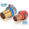 iCrimp ICP-CT02 PEX Crimp Fitting Removal Tool for Removing 1/2-in, 3/4-in, 1-in PEX Copper Crimp Rings & Stainless Steel Cinch Clamps