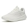 Anta Comfortable Shock Absorbing Lightweight Low Top Running Shoes Women Sneakers White Gray 122247715-1