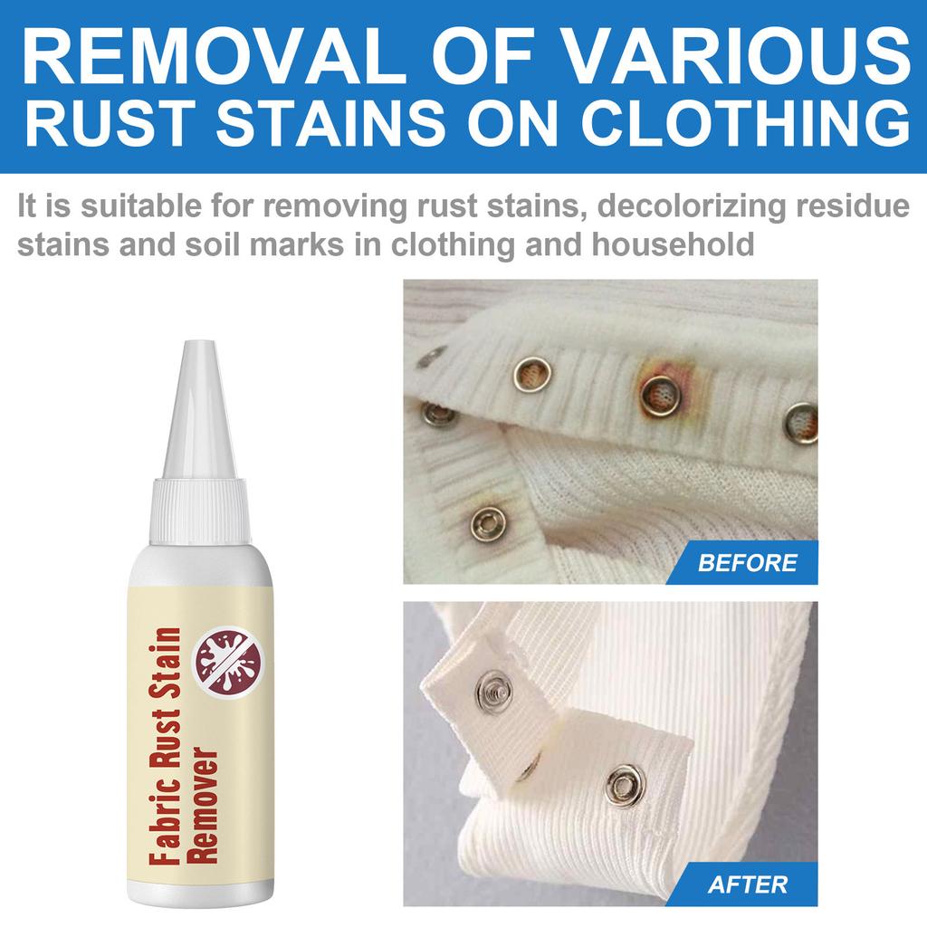 Clothes Rust Remover Household Clothes Effectively Remove Stains and Dirt Multifunctional Decontamination Rust Remover.