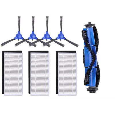 Комплект из 4 боковых щеток + 3 фильтра + 1 основной щетки для Eufy 11S RoboVac 30 Eufy 30C 15C Пылесоса