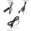 1PC 5V USB Extension Cable with H, USB 2.0 A Male Plug and 2 Pin 2 Wire Power Charge Cable Connector for 5V