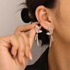 Серьги с французским ретро-жемчугом: Роскошные серьги-гвоздики в высококлассном нишевом стиле, корейский темперамент для женщин