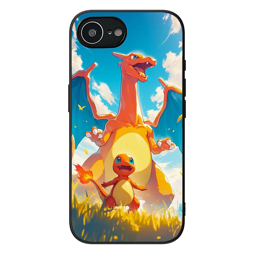 for Samsung Galaxy A05 A06 A14 A50 A51 A52 A12 A13 A17 A70 A07 A25 A26 A56 A23 Case Charmander P-Pikachus Bulbasaur P-Pokemons
