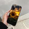 Чехол для телефона с изображением подсолнуха и бабочки для Xiaomi Redmi note 13 12 Pro 11S 11 10 Pro 10S 12S Redmi 10 9C 13C