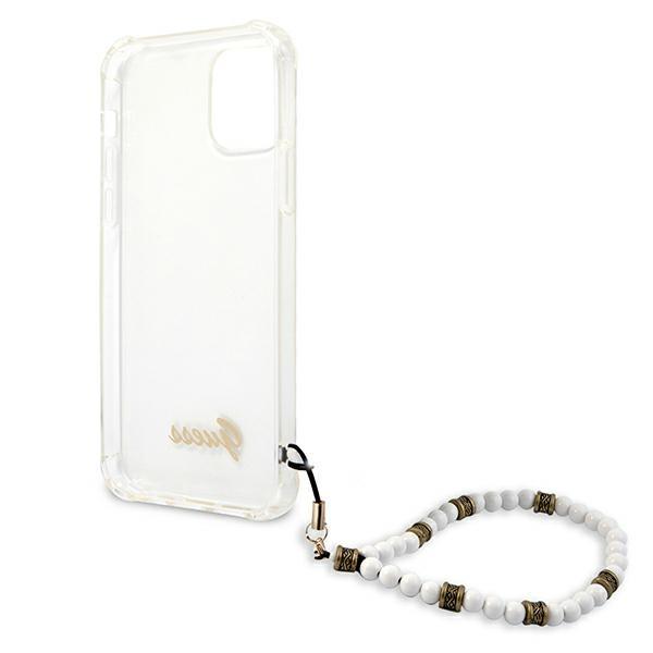 Guess Guhcp12Lkpswh Iphone 12 Pro Max6,7 Transparent Hardcase White Pearl