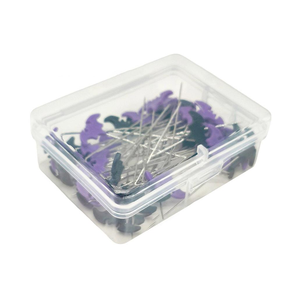 50/100 шт. Булавки для шитья, вышивки, пэчворка, аксессуары, игла для шитья летучей мыши, инструменты для шитья своими руками, украшение