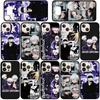 Чехол для телефона Samsung Galaxy S25 S24 S23 iPhone 16 15 Xiaomi Redmi Note 14 13 12 16E 11 ProOPPO Moto Huawei Gojo Satoru Jujutsu Kaisen аниме-чехол
