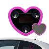 Солнечные Автомобильные Светодиодные Неоновые Огни Лампа на Окно в Форме Сердца Декор Салона Автомобиля Для Автомобилей Грузовиков Ночная Атмосфера